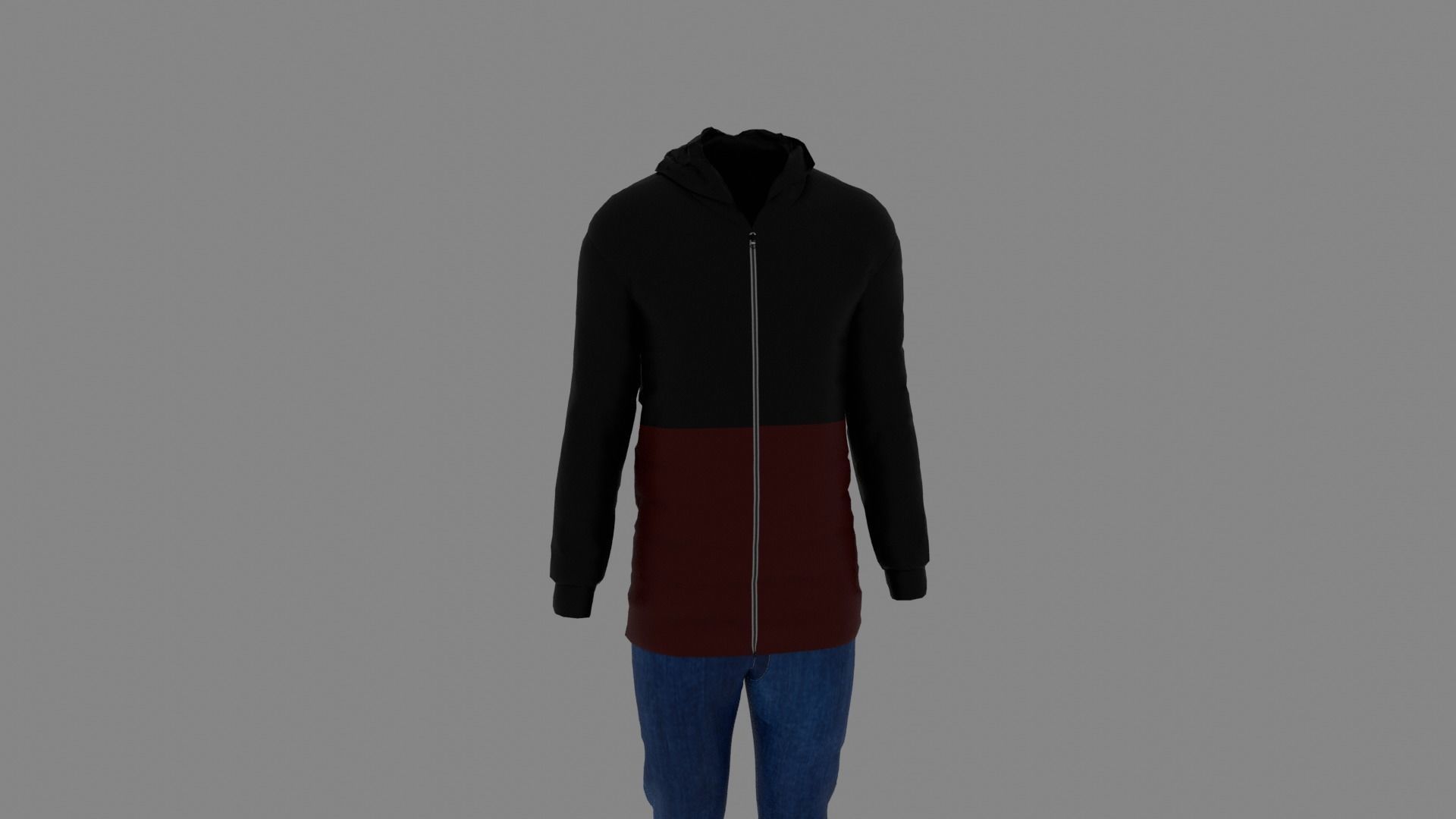 Man Clothes Low-poly 3D model_6