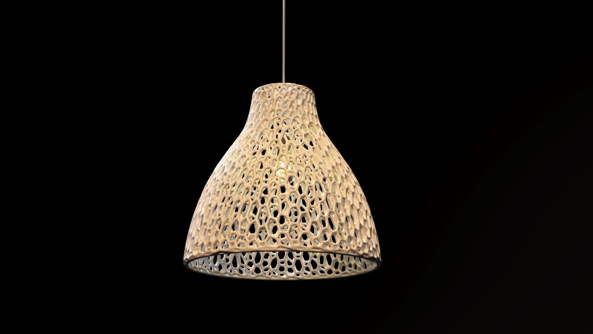 Ikea lamp Melodi 3D print model_15