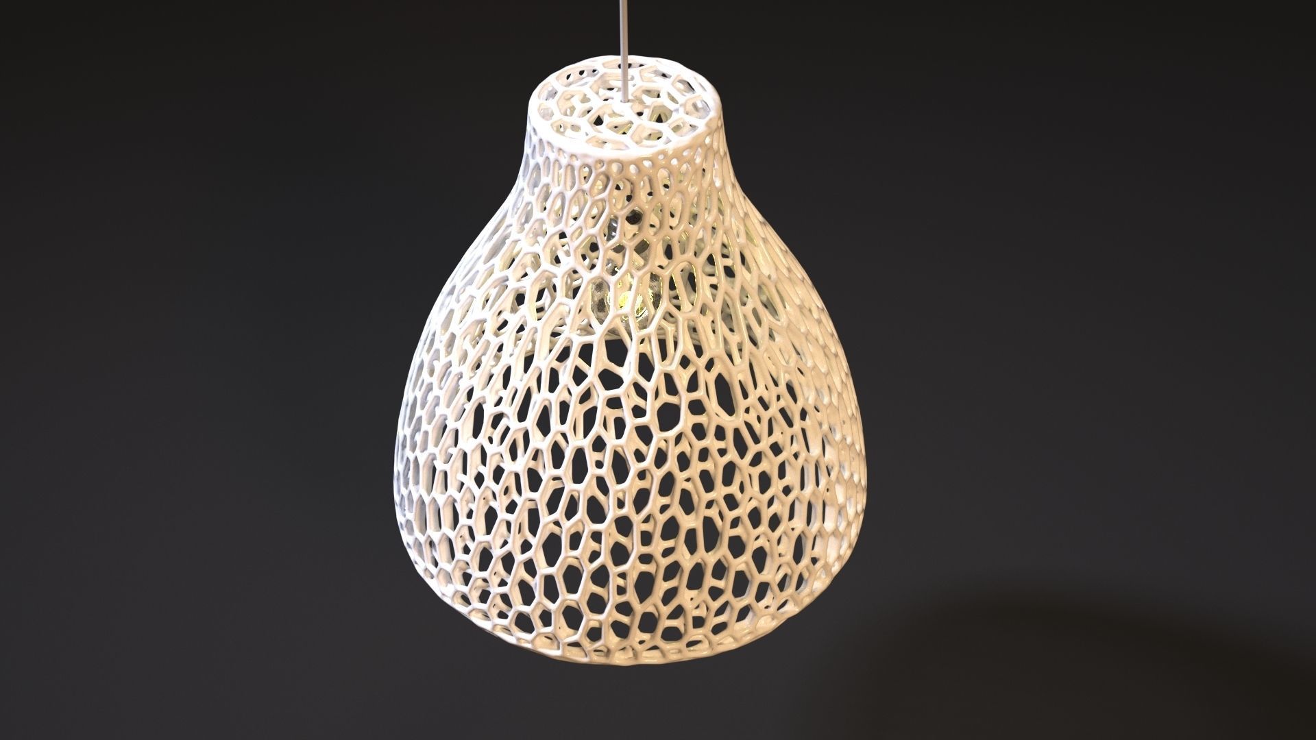 Ikea lamp Melodi 3D print model_16