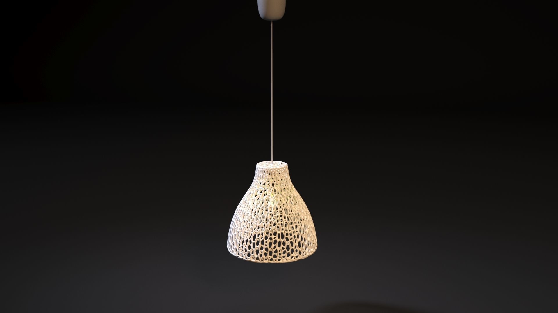 Ikea lamp Melodi 3D print model_12
