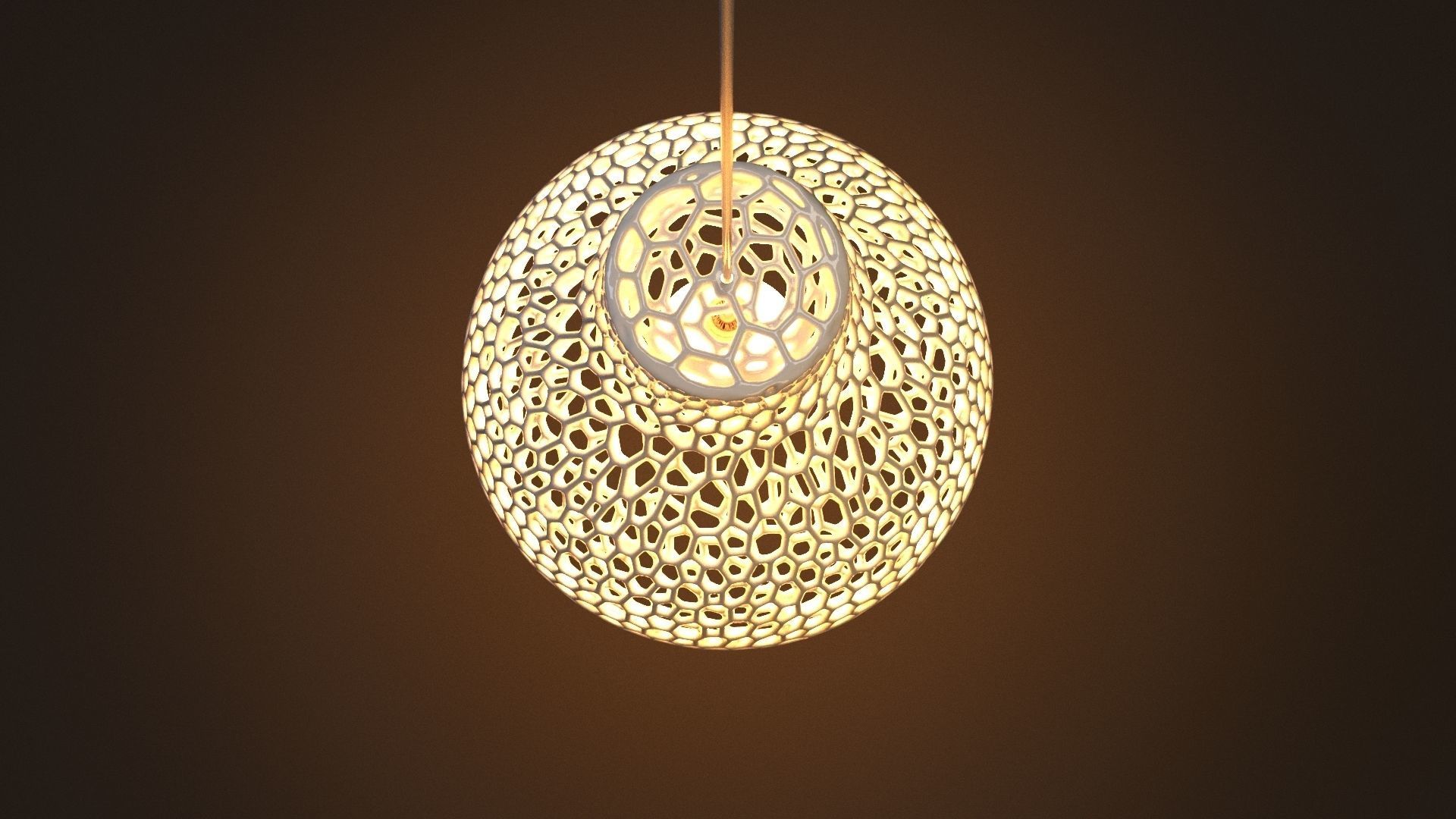 Ikea lamp Melodi 3D print model_10