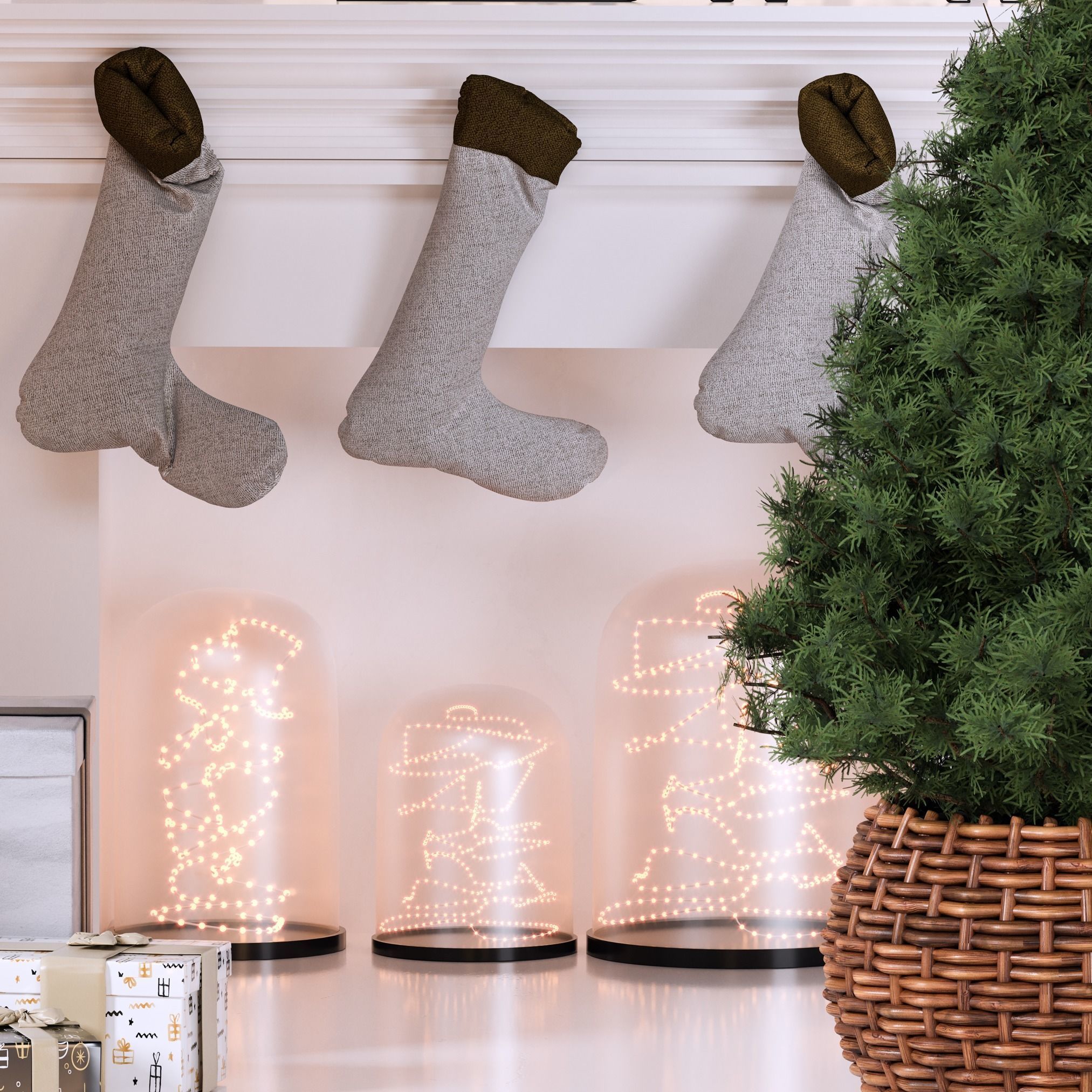 Christmas Decor Set 16 3D model_2