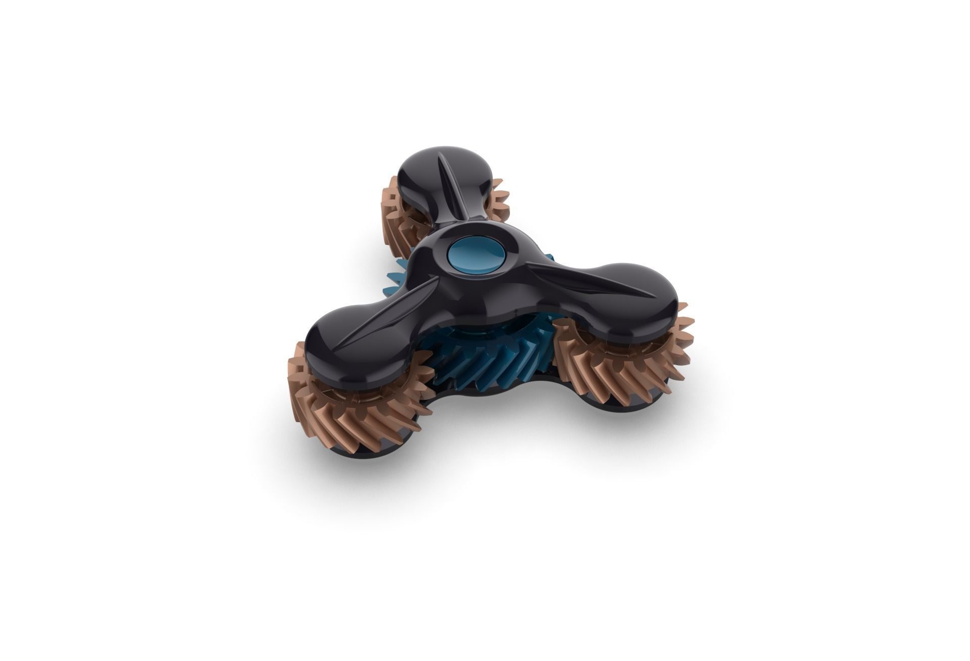 Gear Fidget Spinner 3D print model_18