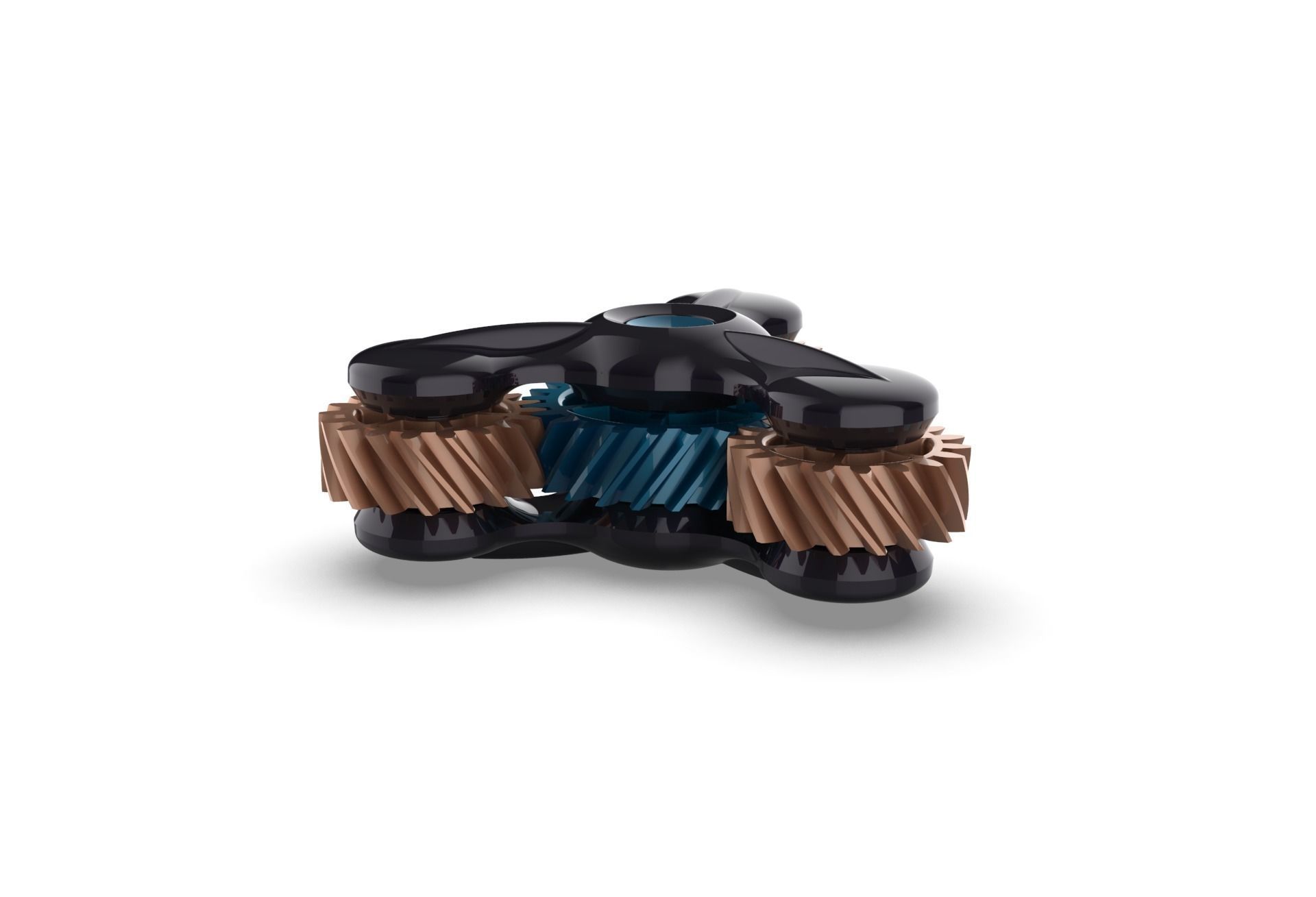 Gear Fidget Spinner 3D print model_20