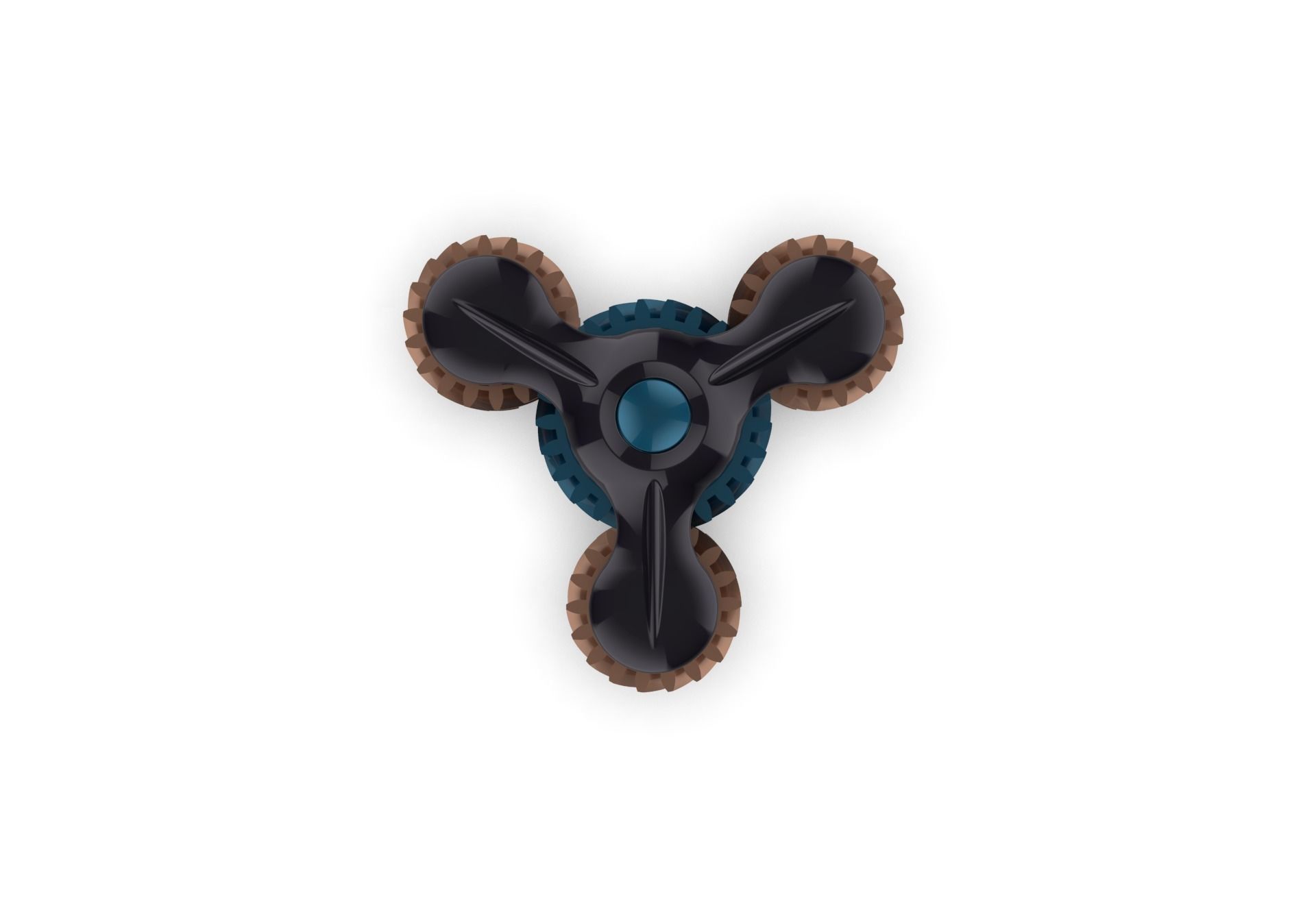 Gear Fidget Spinner 3D print model_23