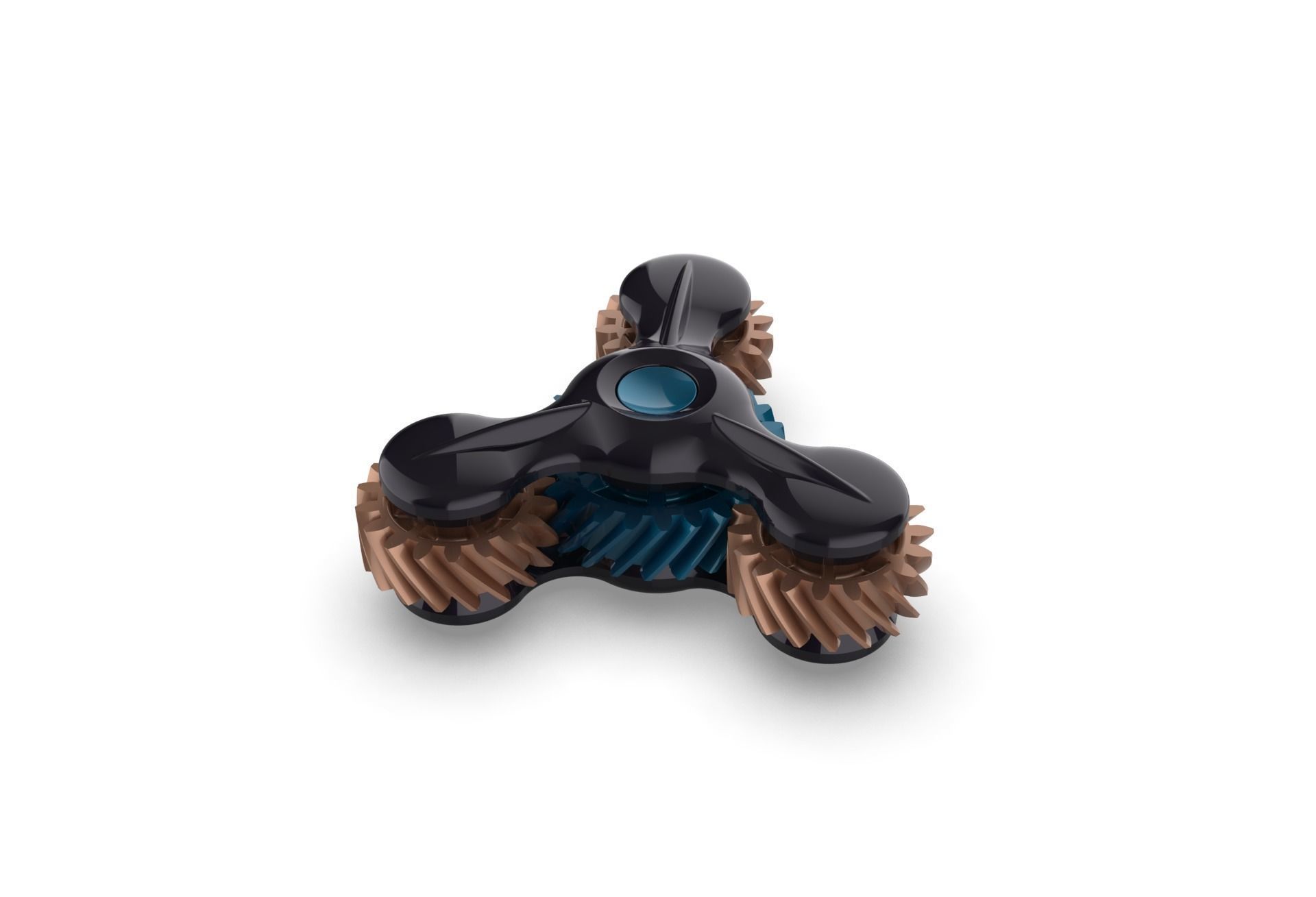 Gear Fidget Spinner 3D print model_19