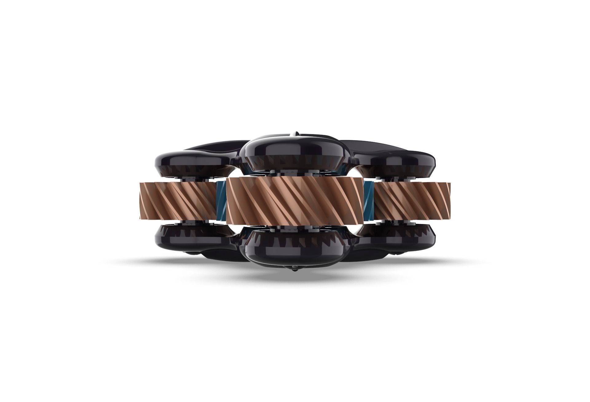 Gear Fidget Spinner 3D print model_21