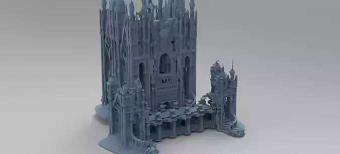 Ancient Culture Ruins bridge and temple 1