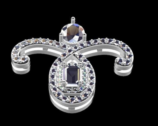 Pendant bi22 3D print model_16