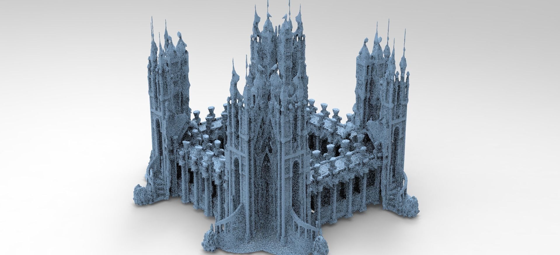 Ancient temple Stone temple 1  3D model_1