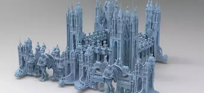 Ancient temple Stone temple designs 3