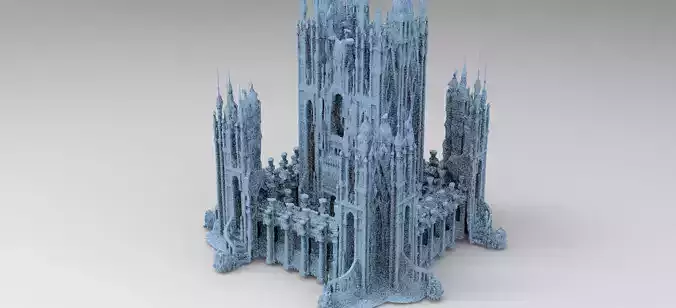 Dark Ancient temple Stone temple 1