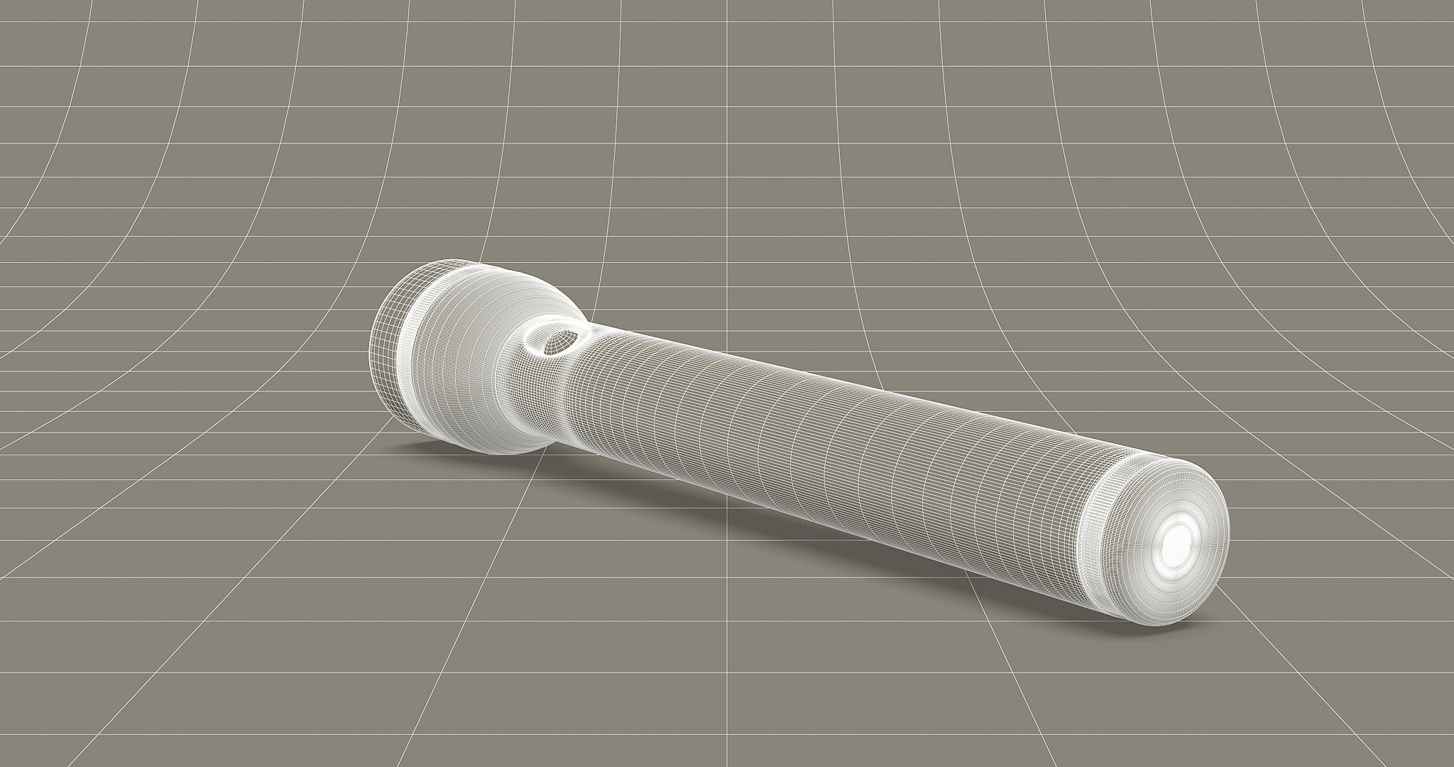 Maglite D3 Flashlight 3D model_6