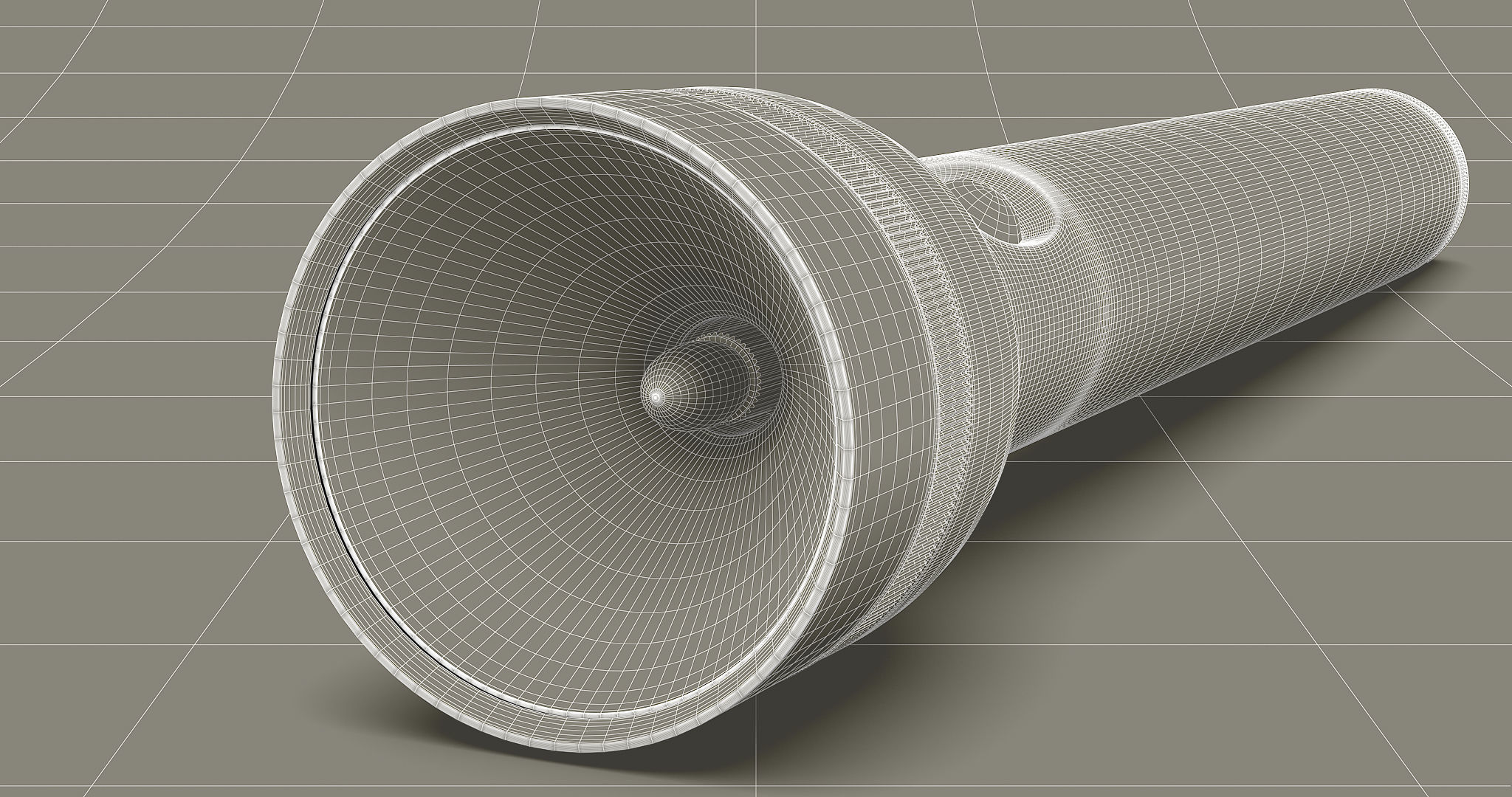 Maglite D3 Flashlight 3D model_8