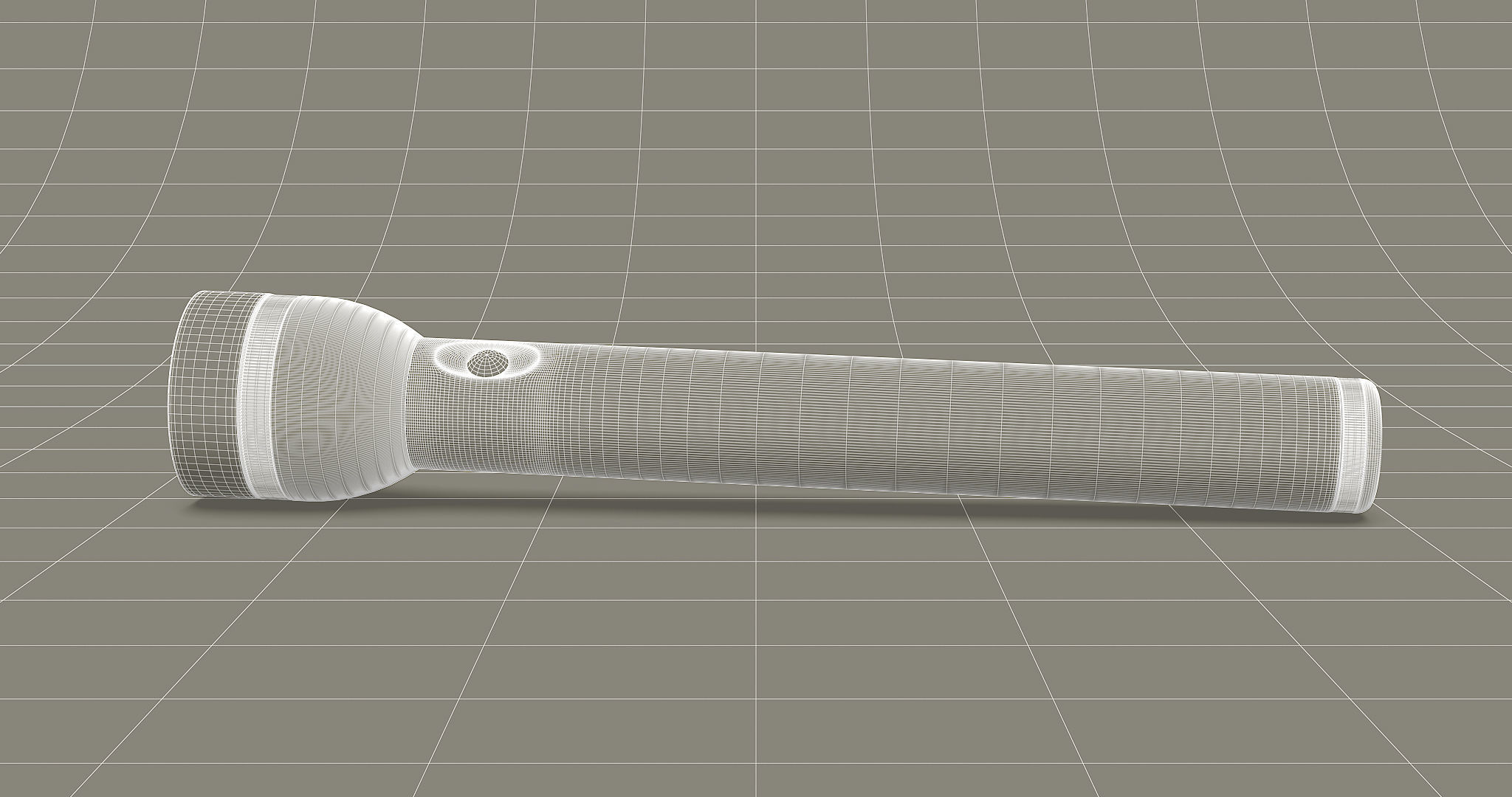 Maglite D3 Flashlight 3D model_5