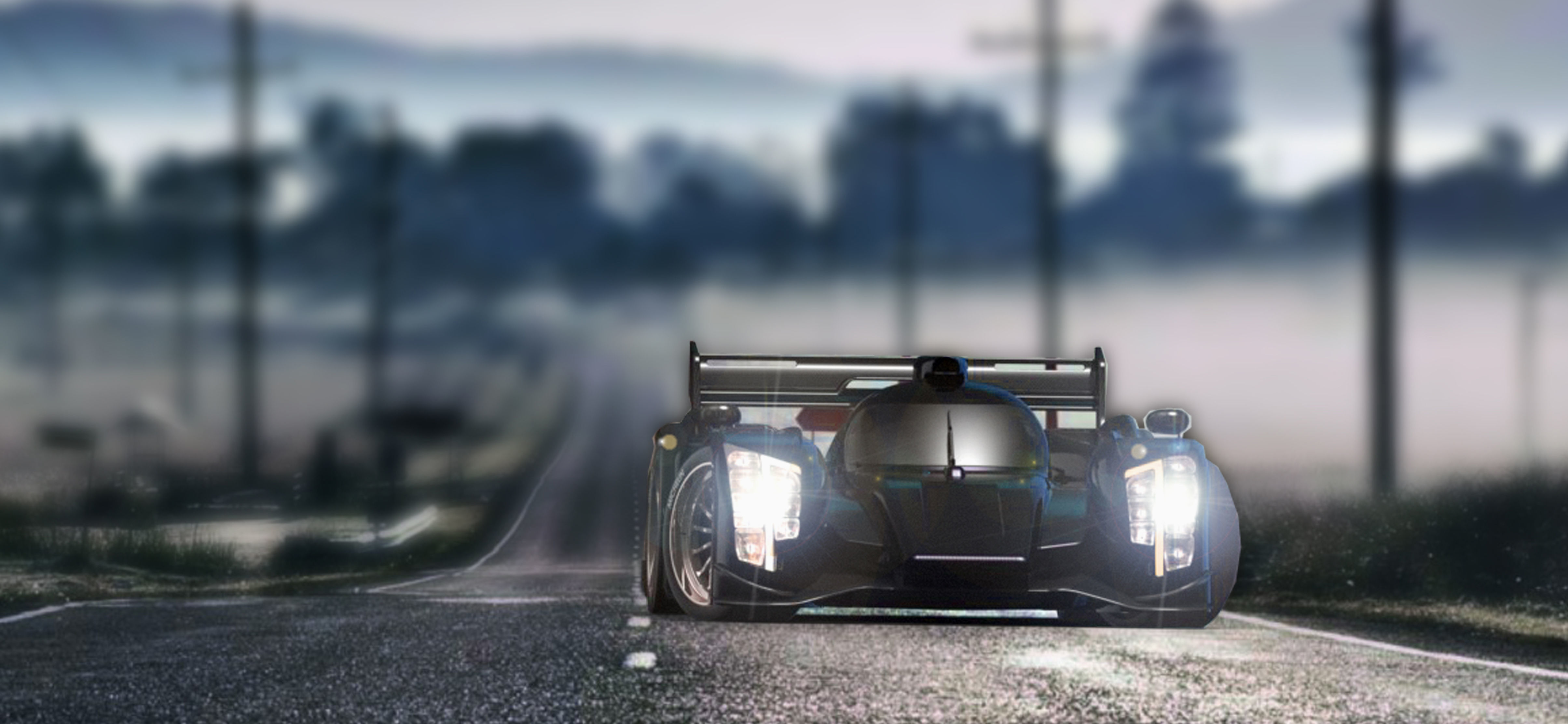 HIGH DETAIL Audi LeMans Race Car - 6 Parts for 3D Printing  3D print model_4