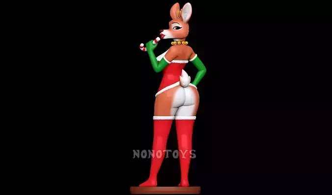 Sexy Reindeer for Christmas 3D print model