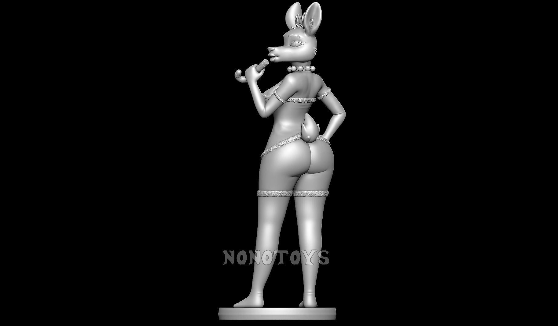 Sexy Reindeer for Christmas 3D print model_6