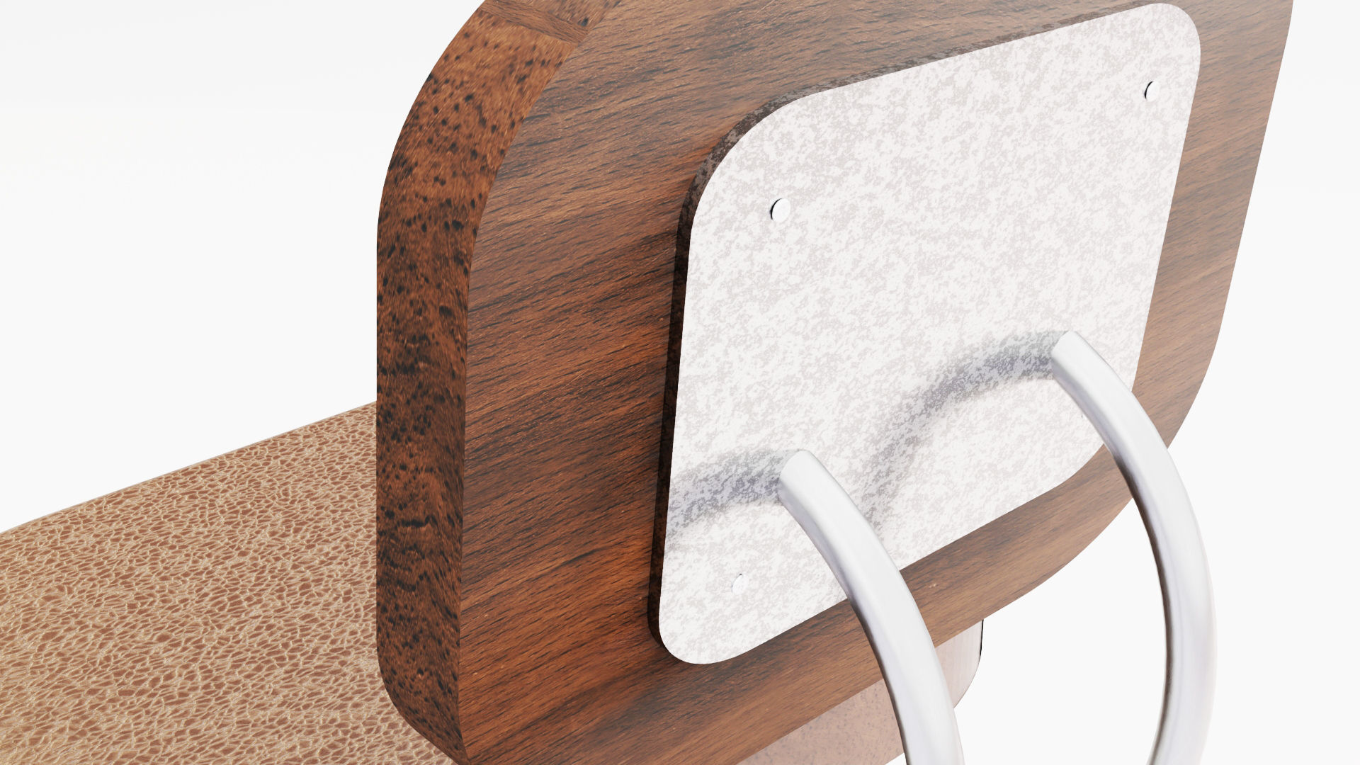 Bar Stool 3D model_6