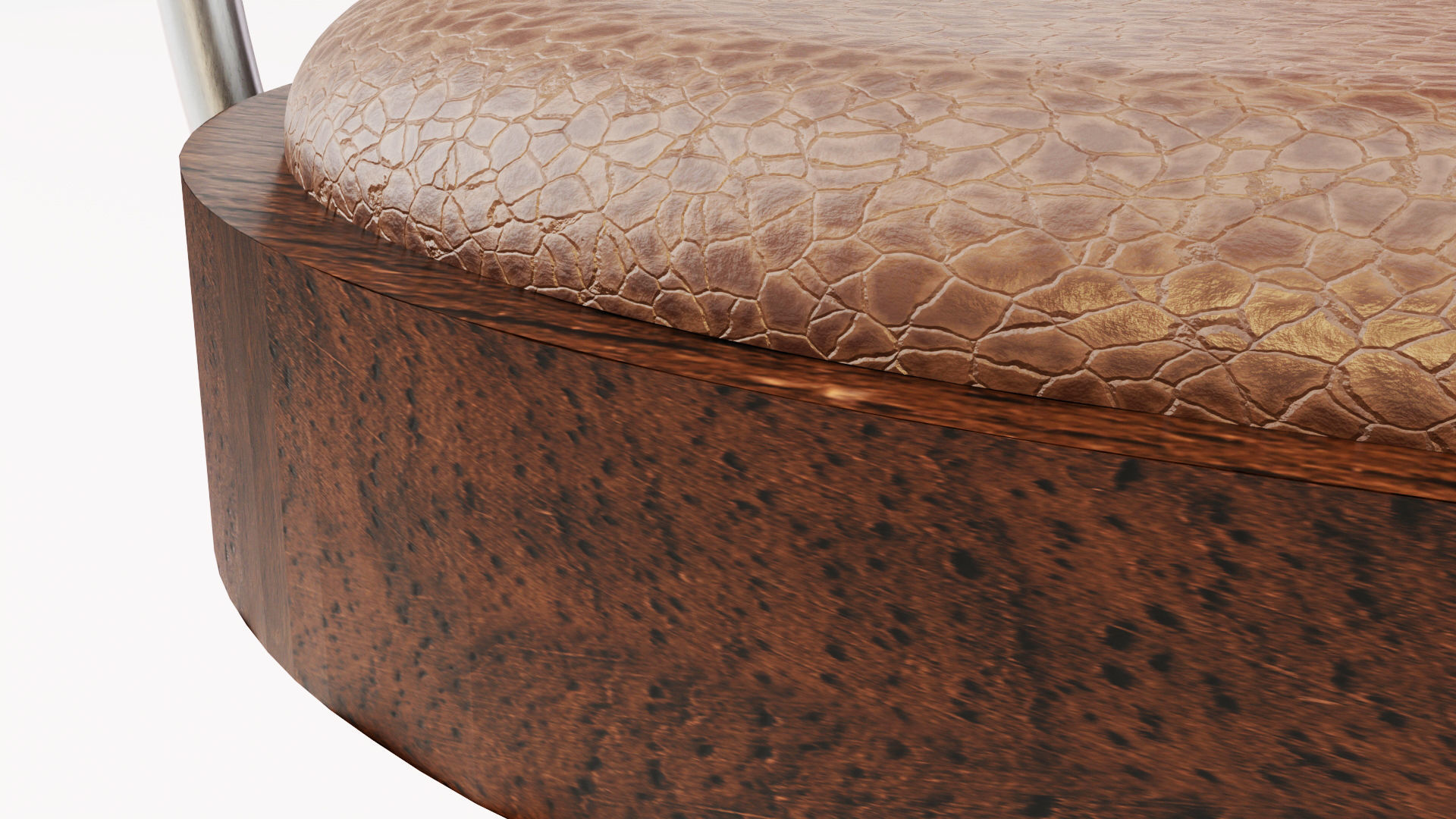 Bar Stool 3D model_7