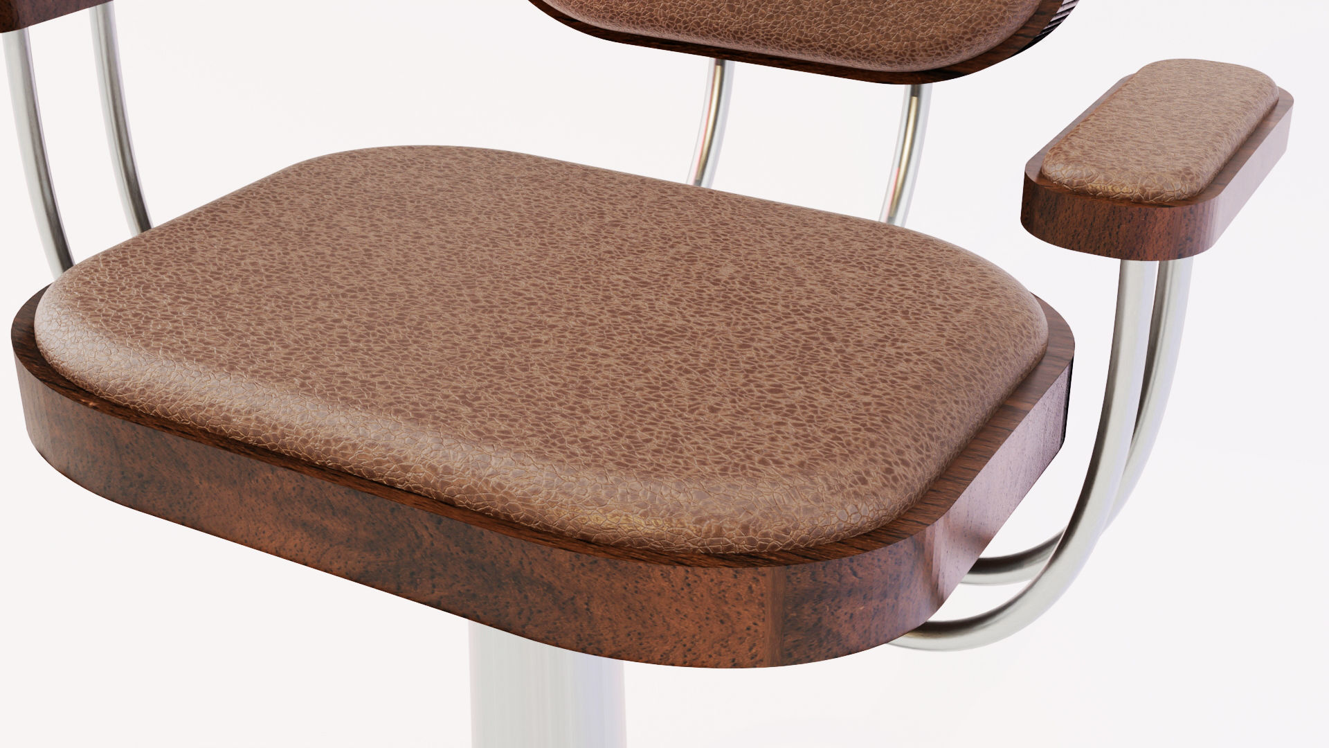 Bar Stool 3D model_1