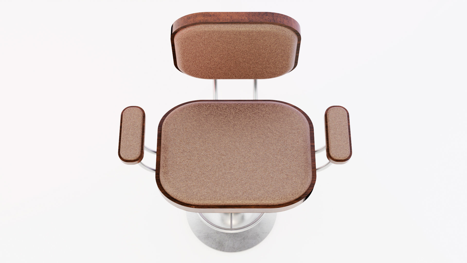 Bar Stool 3D model_5