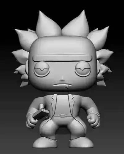 FUNKO POP RICK SANCHEZ C-137