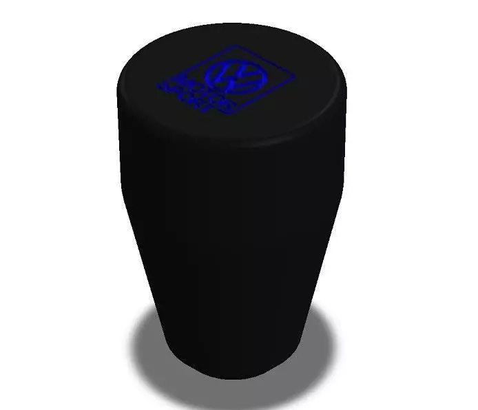 VWM VW Motorsport shift knob 3D print model