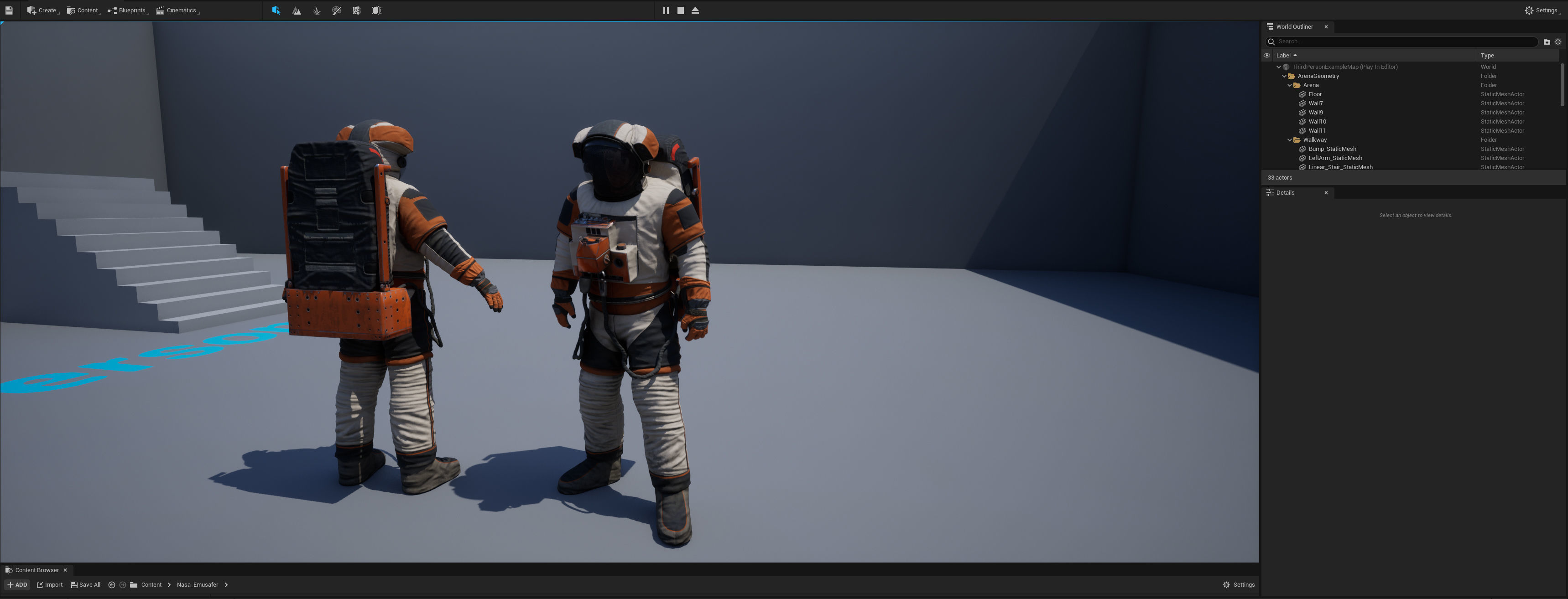 CS05 Space Suit V1 LITE VERSION Low-poly 3D model_16