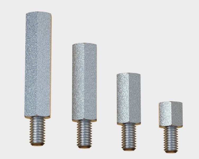 M12 Hexagonal Stud Male-Female Connector 3D print model_39