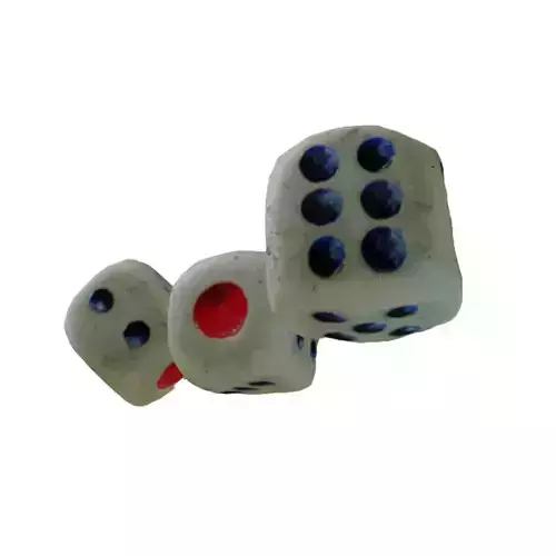 Realistic Dices three dice