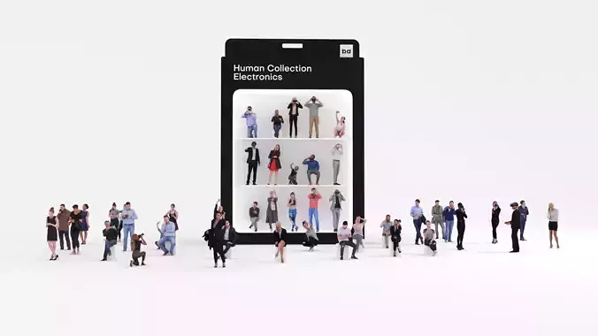 3D HUMAN MODEL COLLECTION - USING PHONES CAMERAS AND VR