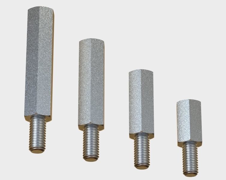 M14 Hexagonal Stud Male-Female Connector 3D print model_29