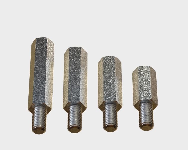 M20 Hexagonal Stud Male-Female Connector 3D print model_38