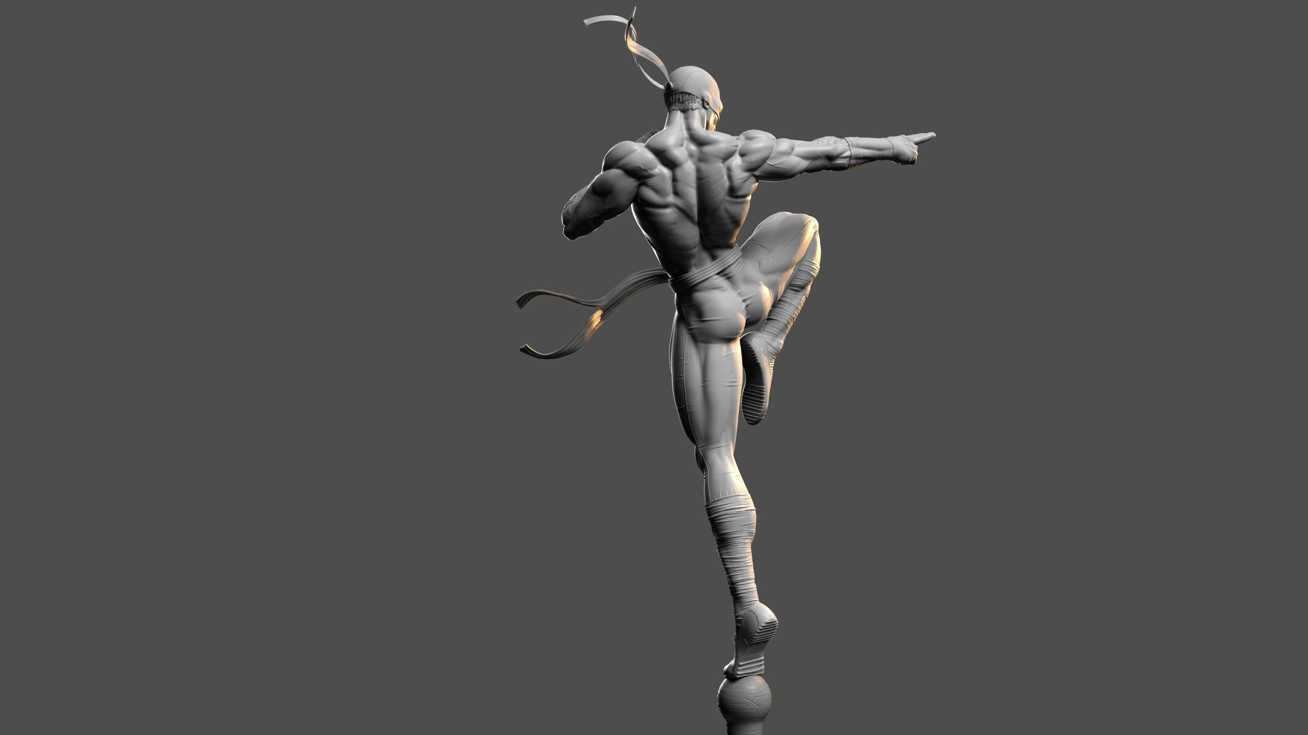 Iron Fist - Marvel 3D print model_8