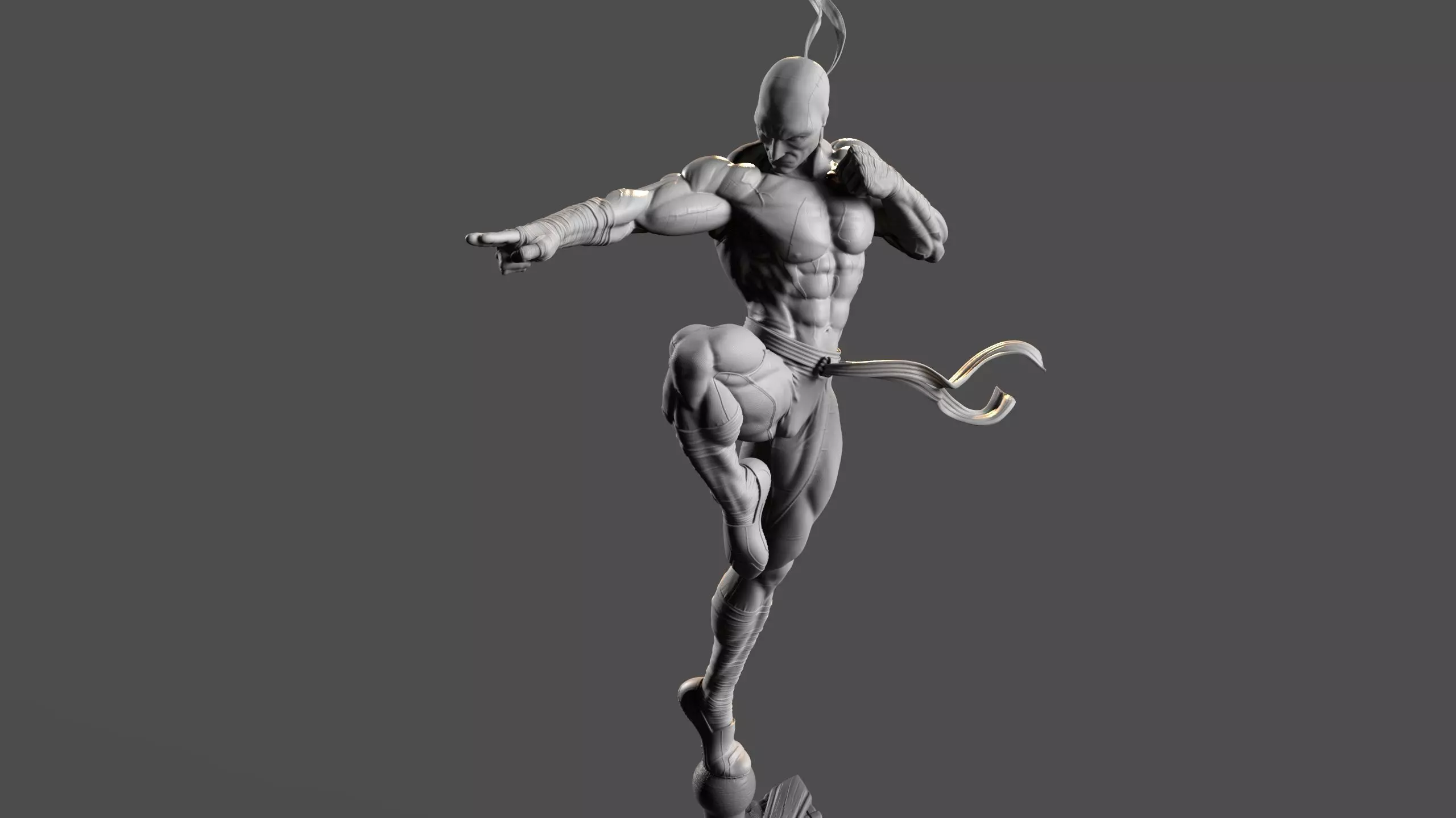 Iron Fist - Marvel 3D print model_0