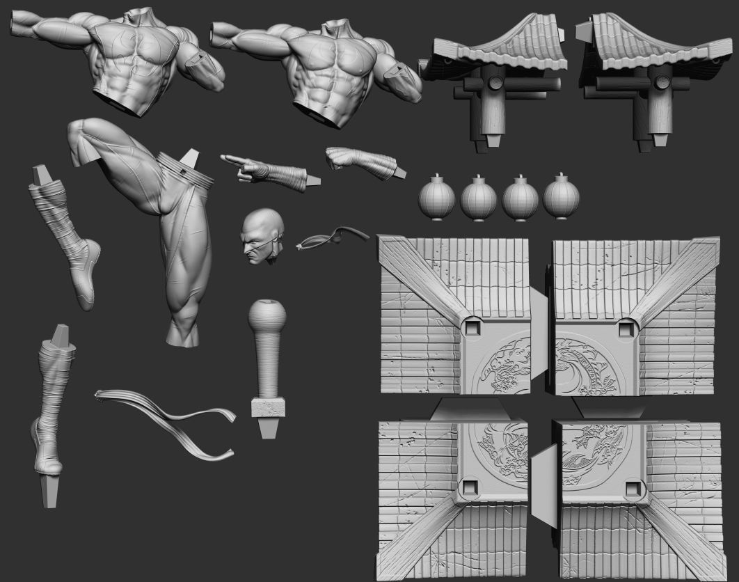 Iron Fist - Marvel 3D print model_4