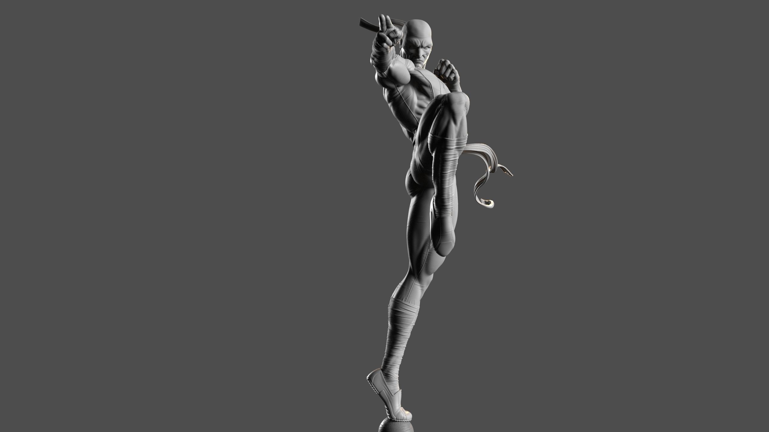 Iron Fist - Marvel 3D print model_7