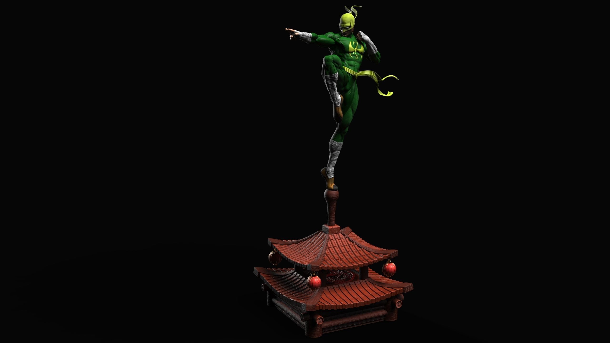Iron Fist - Marvel 3D print model_2