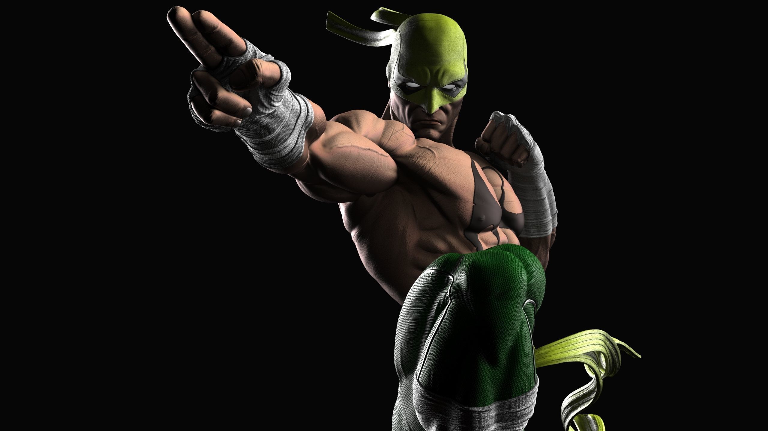 Iron Fist - Marvel 3D print model_3