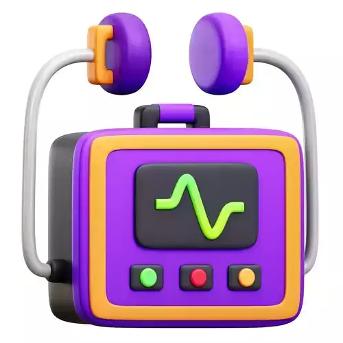 Defibrillator 3D Icon