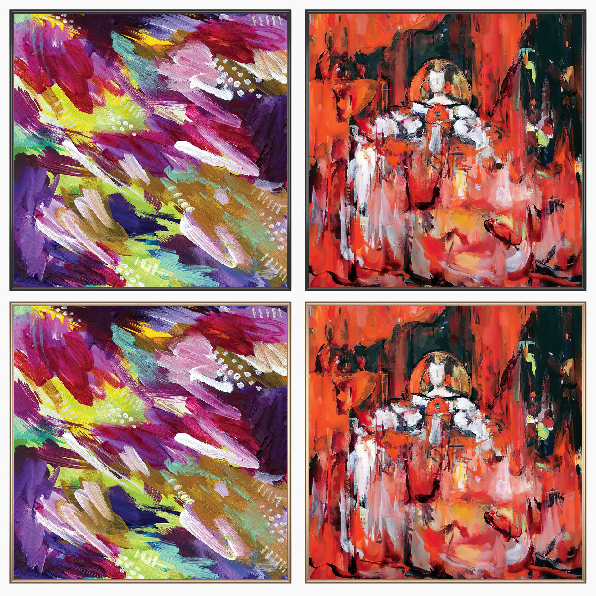 Wall Art Set 3903 3D model_1