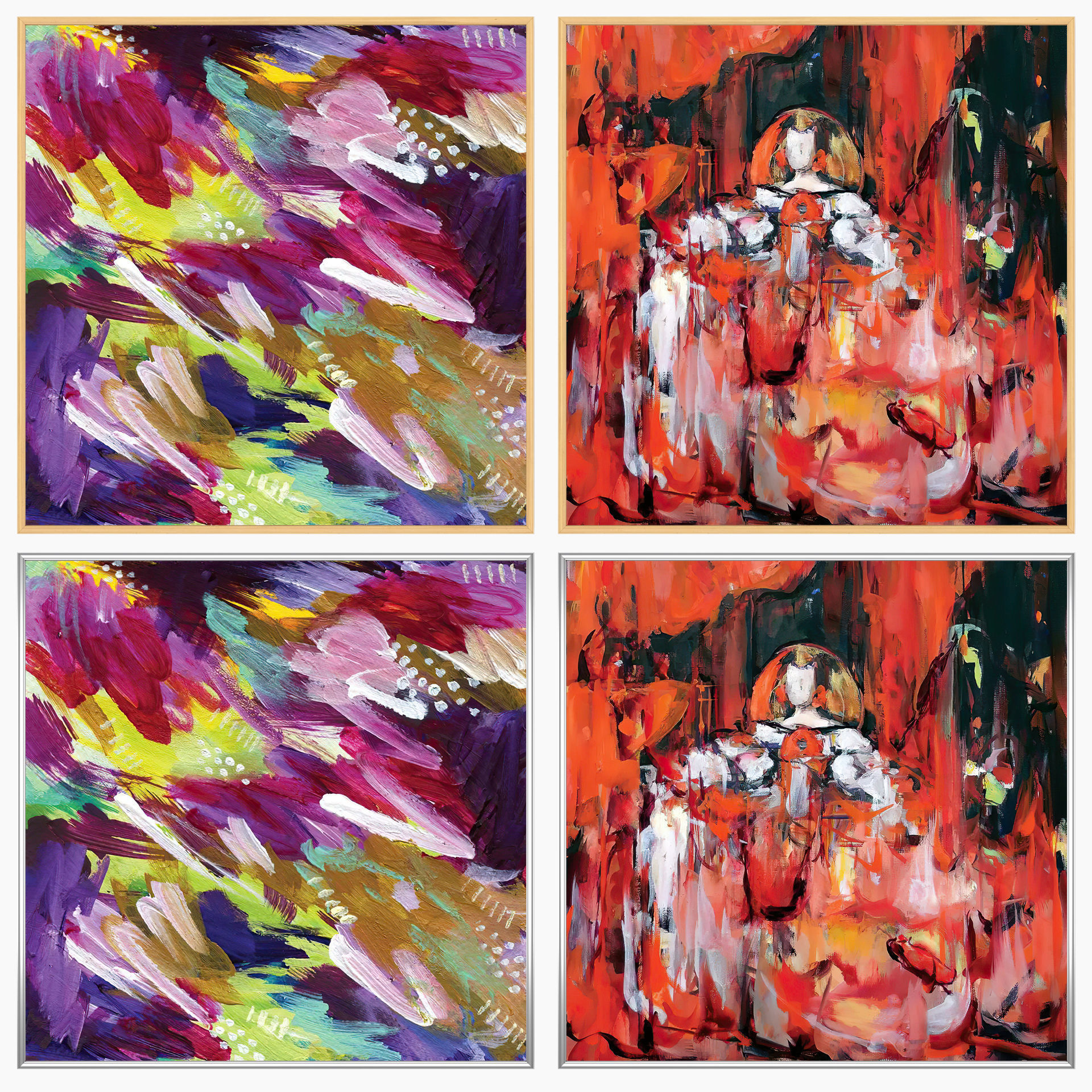 Wall Art Set 3903 3D model_2