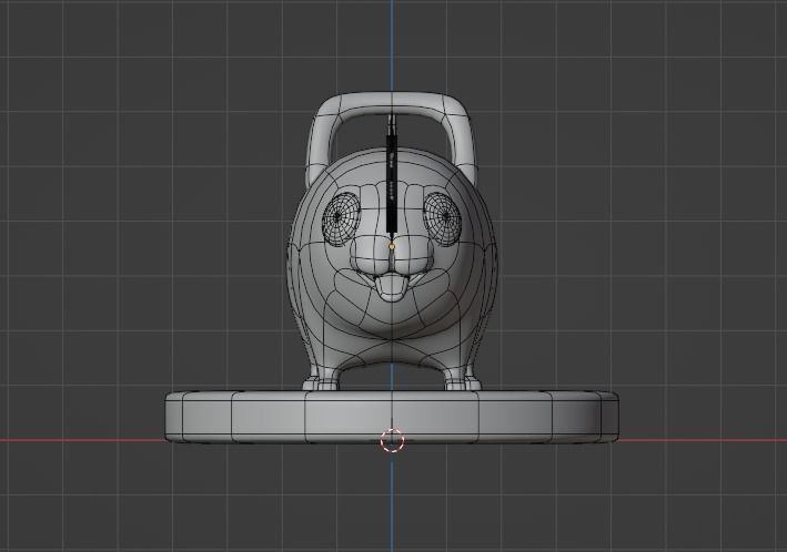 Pochita - Chainsaw Man Low-poly 3D model_8