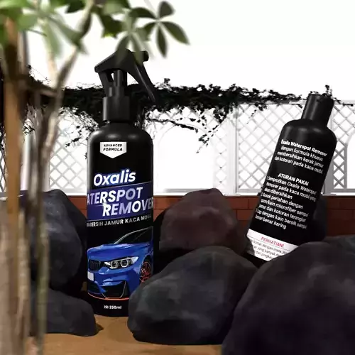 Trigger Spray Bottle 250ml 3D Model Realistic