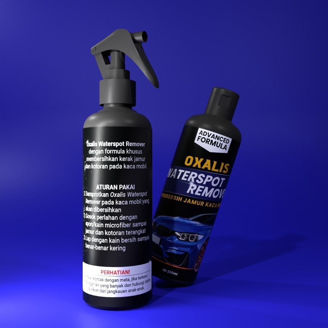 Trigger Spray Bottle 250ml 3D Model Realistic 3D model_2