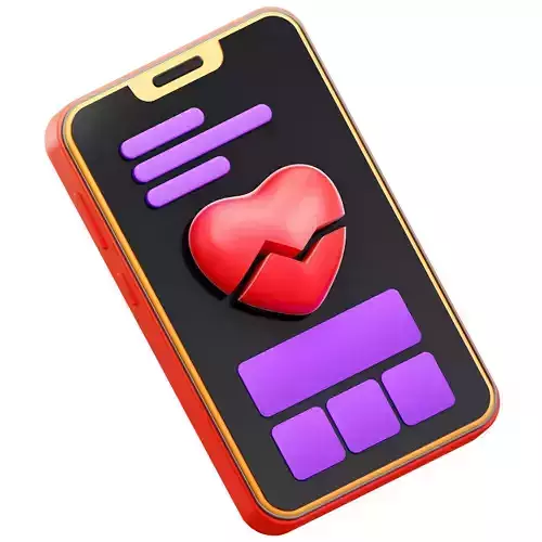 Health App 3D Icon