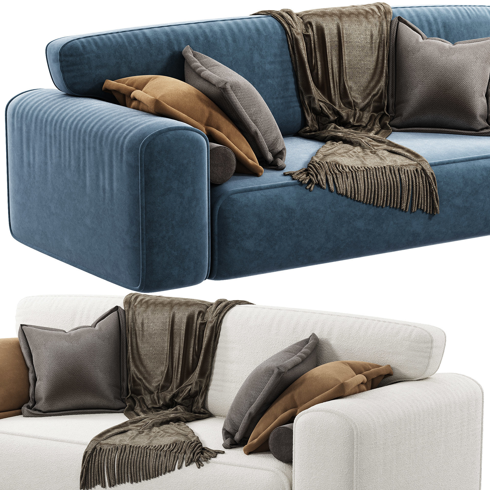 Viena Sofa 3D model_2