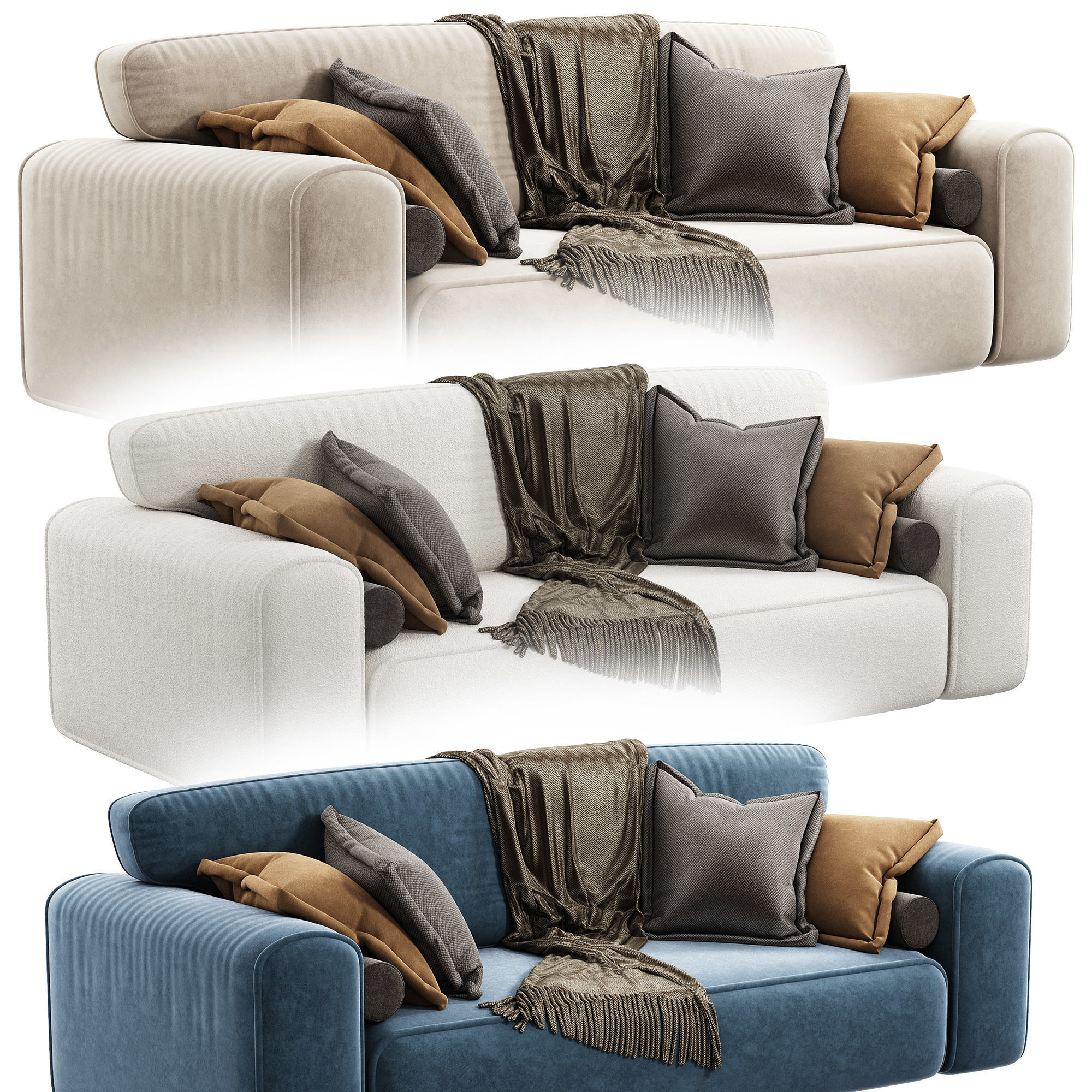 Viena Sofa 3D model_1