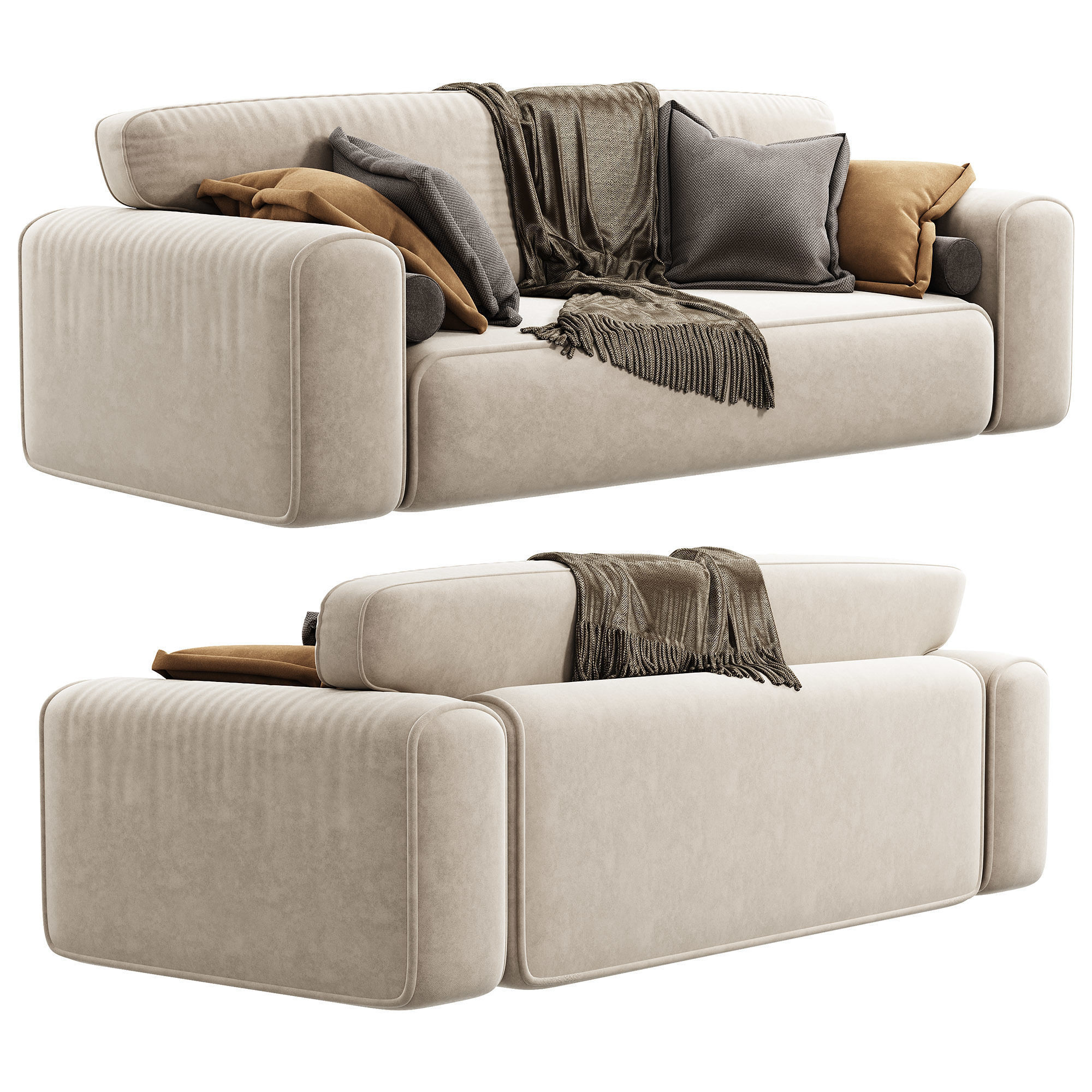 Viena Sofa 3D model_5